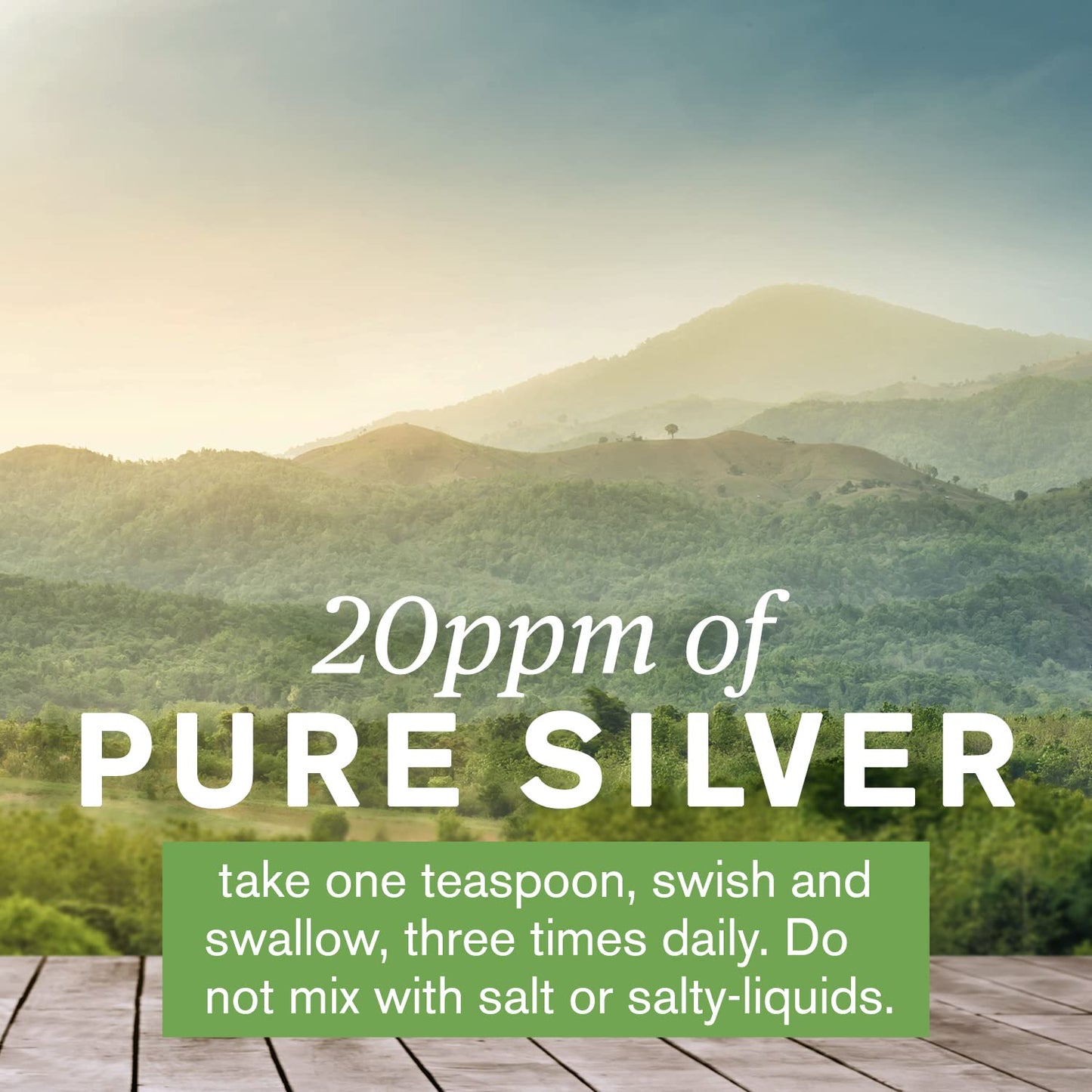 Nature's Sunshine Silver Shield Liquid 32 oz | Aqua Sol Colloidal Silver for Immune Support