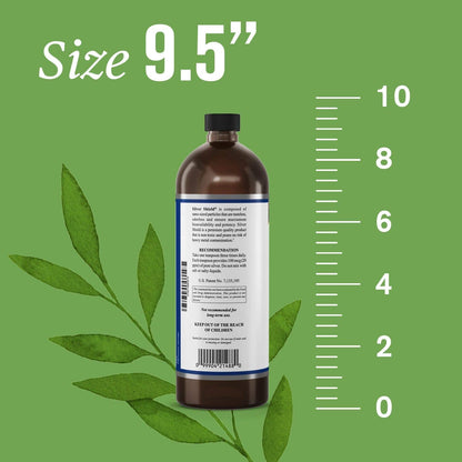 Nature's Sunshine Silver Shield Liquid 32 oz | Aqua Sol Colloidal Silver for Immune Support