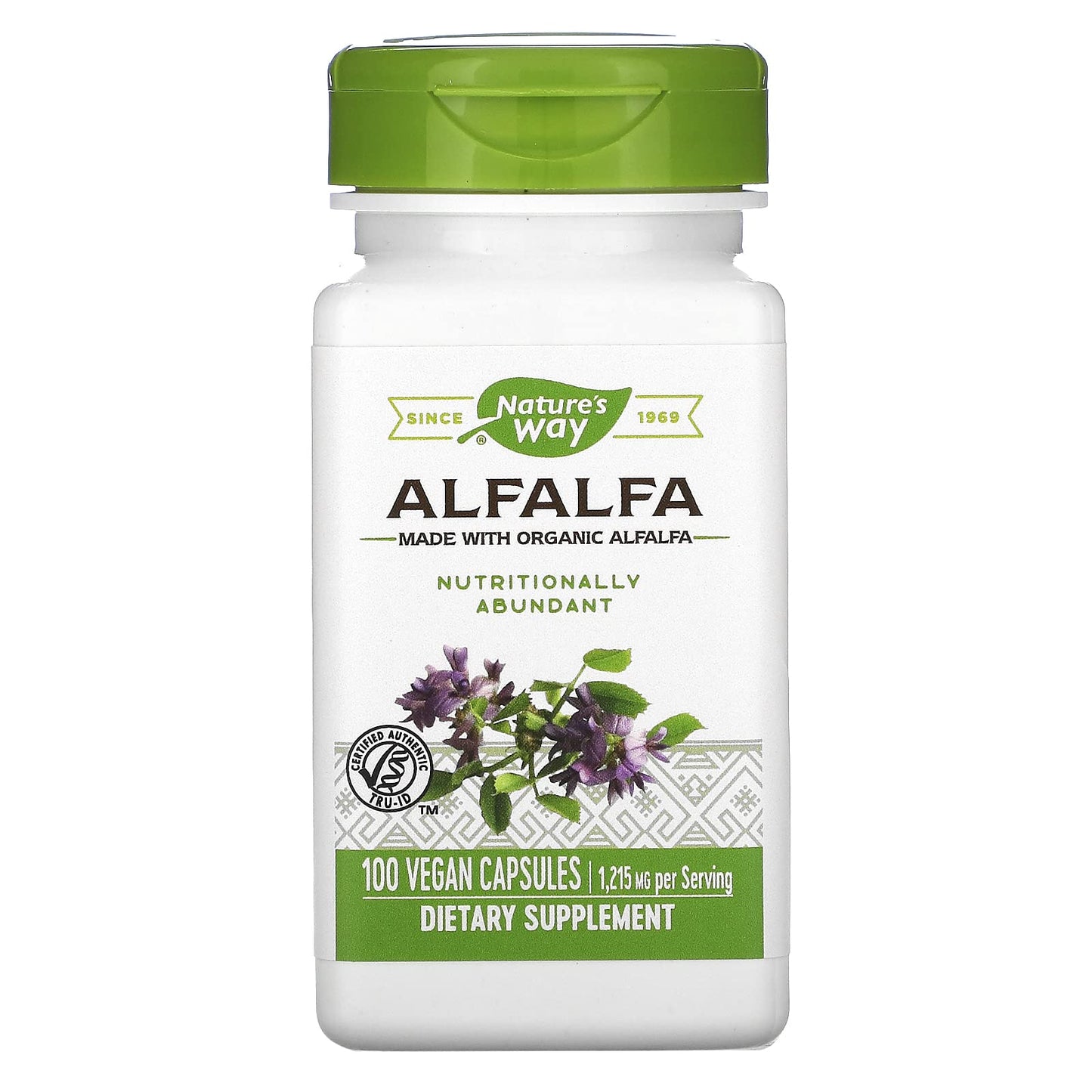 Nature's Way Alfalfa Leaves -- 100 Capsules