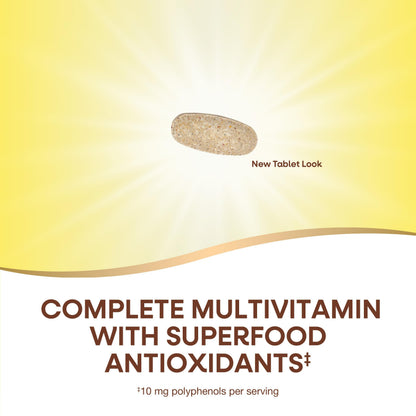 Nature's Way Alive! Men's Complete Multivitamin – Gluten-Free | Energy Metabolism & Muscle Function