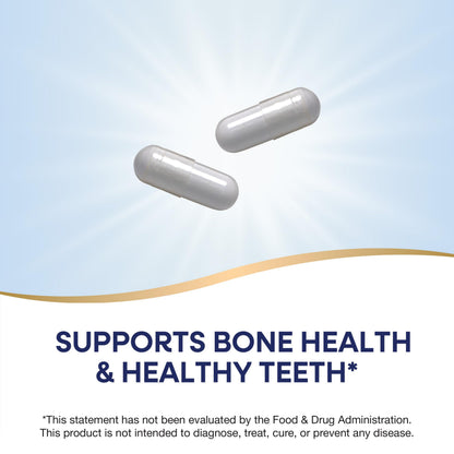 Nature's Way Calcium Citrate 500 mg | Bone Health & Muscle Support, Gluten Free, 250 Capsules (2 Pack)