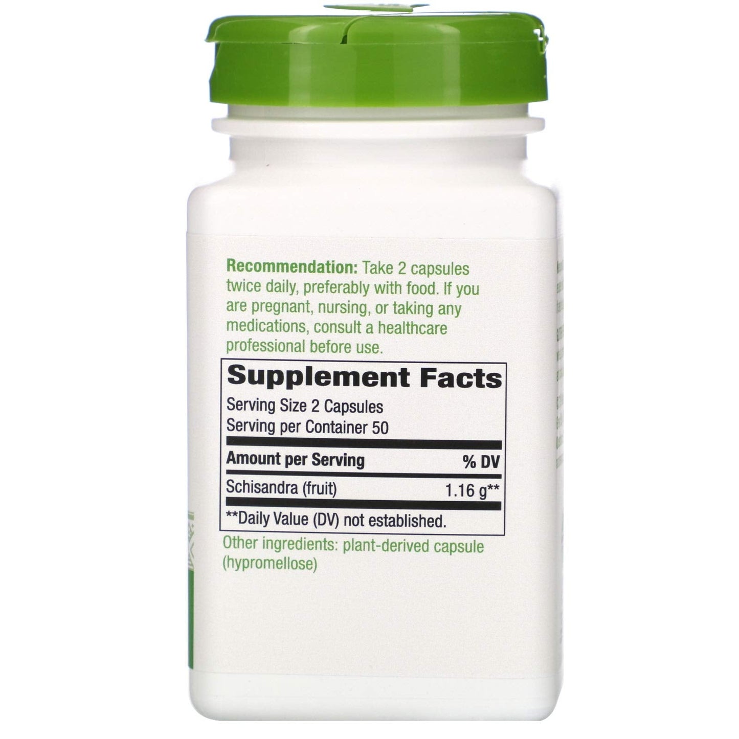 Nature's Way Schisandra Fruit – 100 Capsules