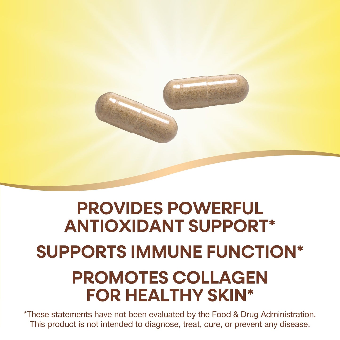 Nature's Way Vitamin C with Bioflavonoids – Immune Support, 1,000 mg/2 caps, 100 ct
