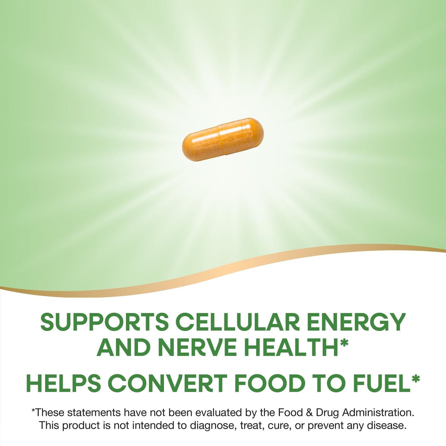 Nature's Way B-100 Complex — Supports Cellular Energy & Nerve Health, 8 B-Vitamins, 60 Capsules