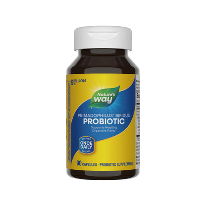 Nature's Way Primadophilus Bifidus Probiotic - 5 Billion CFU, 90 Capsules