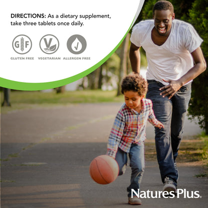 NaturesPlus Source of Life Green & Red Multivitamin – 90 Tablets