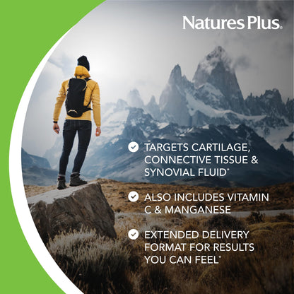 NaturesPlus Advanced Therapeutics Glucosamine/Chondroitin/MSM Ultra Rx Joint Tablets – 180 Tabs – Gluten-Free