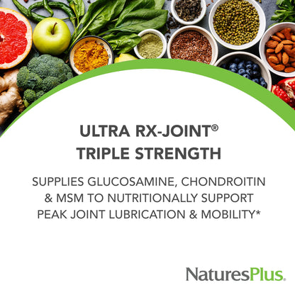 Nature'sPlus Ultra Rx-Joint Triple Strength – 120 Tablets, Gluten-Free