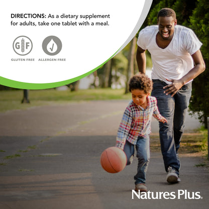 NaturesPlus Betaine HCl 600 mg – 90 Tablets | Digestive Support