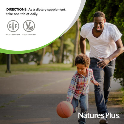 NaturesPlus Cal/Mag – 180 Vegetarian Tablets | 500 mg Calcium, 250 mg Magnesium | Supports Energy & Overall Well-Being
