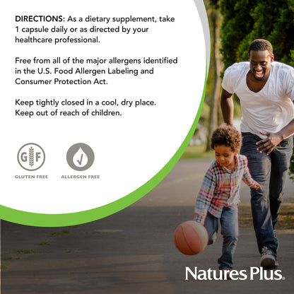 NaturesPlus GI Natural Probiotic Mega – 60 Servings, Gluten Free | Digestive & Immune Health