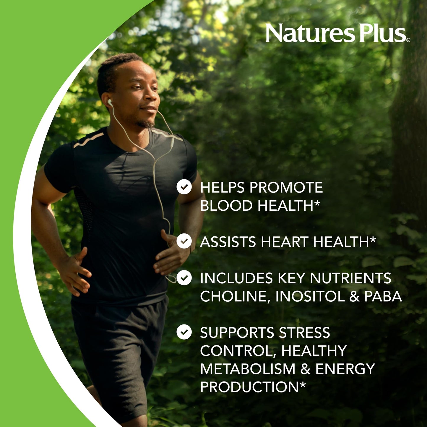 NaturesPlus Mega B-150 Complex | 90 Sustained-Release Vegetarian Tablets | Gluten Free B-Complex Vitamin Supplement