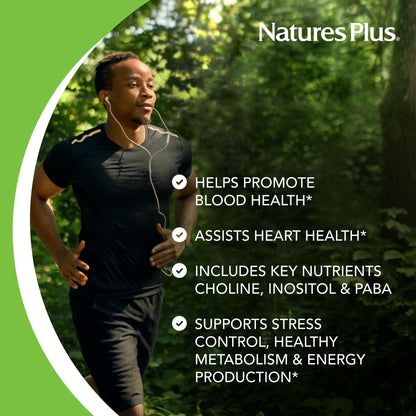NaturesPlus Mega B-150 Complex | 90 Sustained-Release Vegetarian Tablets | Gluten Free B-Complex Vitamin Supplement