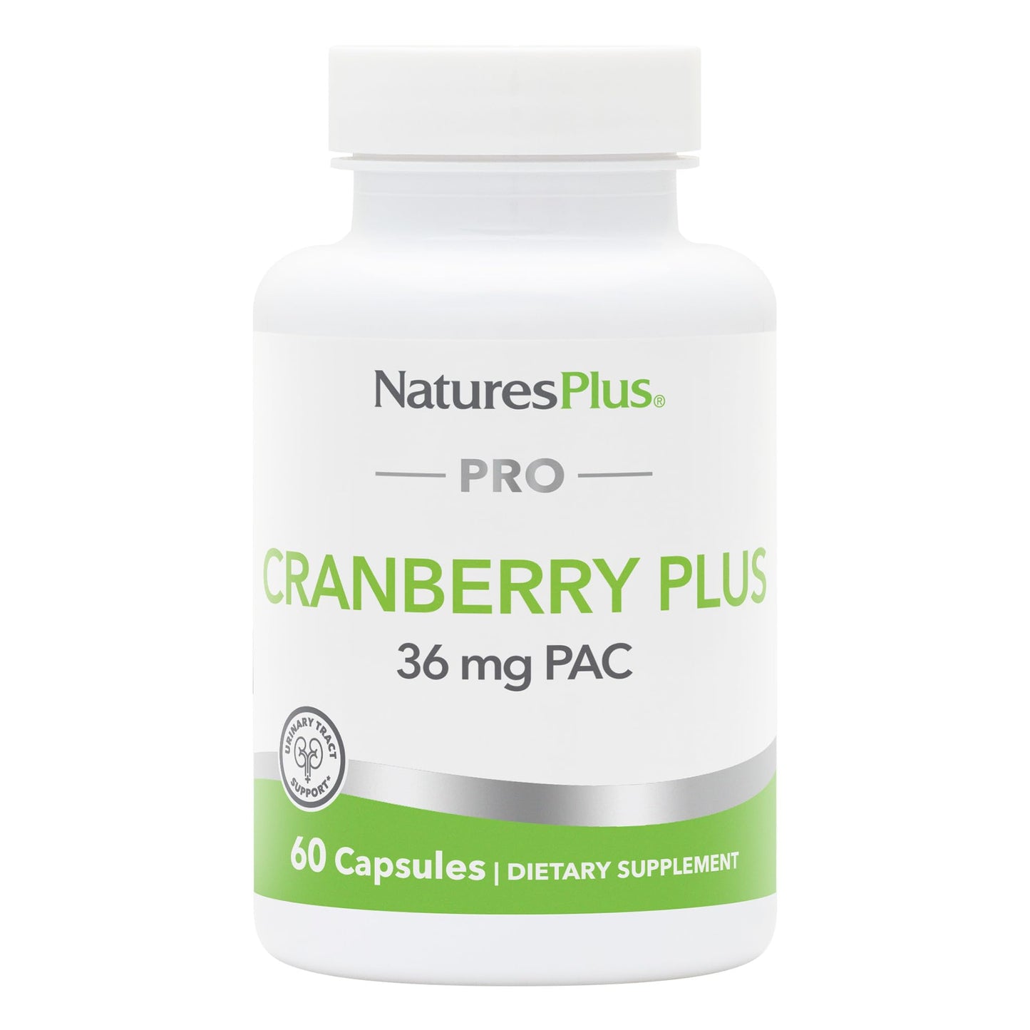 NaturesPlus PRO Cranberry Plus - 60 Capsules | Non-GMO, Gluten Free | 60 Servings
