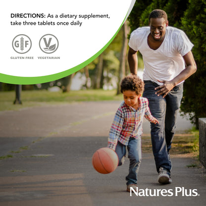 NaturesPlus Source of Life - 2 x 90 Tablets Multivitamin | Gluten Free & Vegetarian | 60 Servings