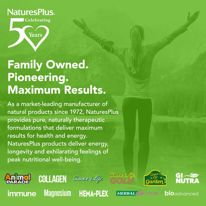 NaturesPlus Source of Life Gold Multivitamin - 90 Tablets | 30 Servings | D3, B12 & K2 | Immune, Blood & Bone Support