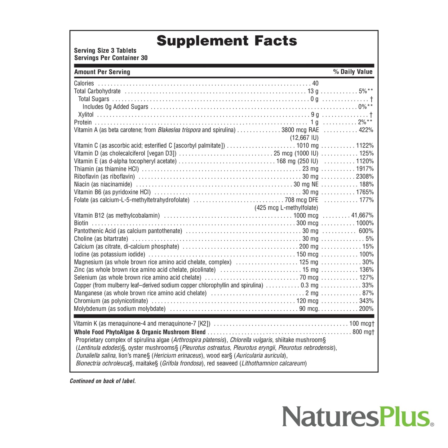 NaturesPlus Source of Life Gold Chewables – 90 Vegetarian Tablets, Tropical Fruit Flavor, Gluten Free Multivitamin