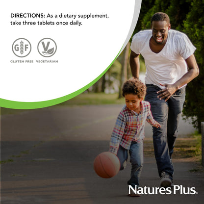 NaturesPlus Source of Life Gold Chewables – 90 Vegetarian Tablets, Tropical Fruit Flavor, Gluten Free Multivitamin