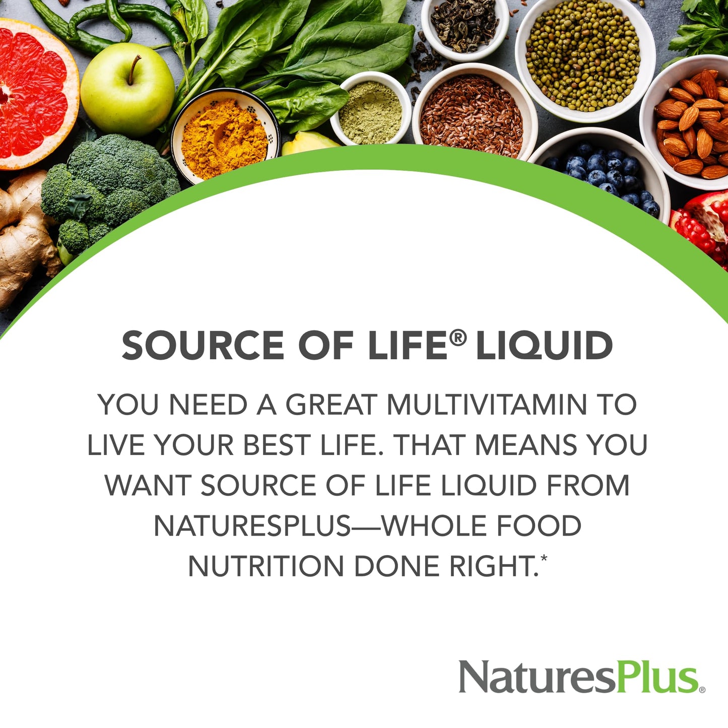 NaturesPlus Source of Life Liquid Tropical Fruit – Pack of 2, 60 Servings, Gluten Free & Vegetarian