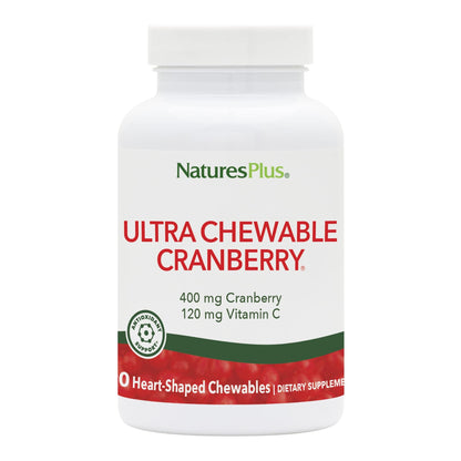 NaturesPlus Ultra Cranberry Chewables – 90 Love Berries Tablets for Urinary Health (Non-GMO, Gluten Free)