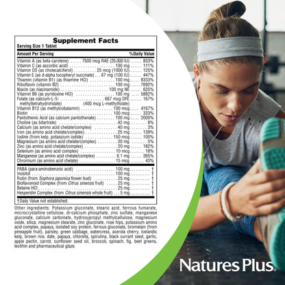 NaturesPlus Ultra II Daily Multivitamin with Whole Foods – 360 Servings (2-Pack) | Sustained Release