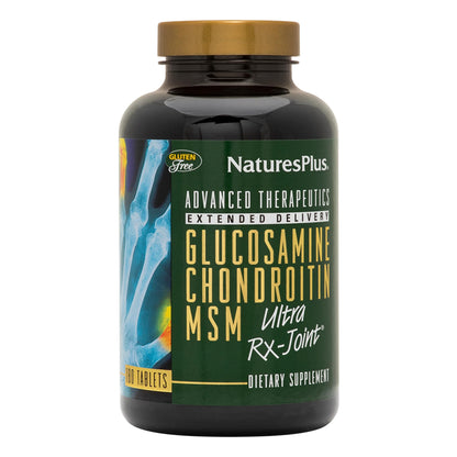 NaturesPlus Ultra Rx-Joint 2x180 Tablets | Supports Healthy Joint Function | Glucosamine, Chondroitin & MSM | Gluten Free