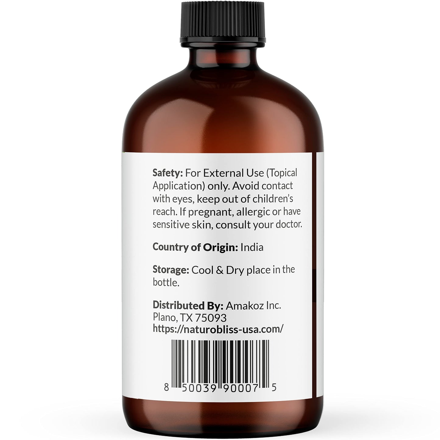NaturoBliss 100% Pure Basil Essential Oil – Therapeutic Grade, 4 fl oz | Glass Dropper