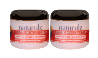 Naturulz Ultimate Healing Cream 4oz Bundle | Plant-Based Relief