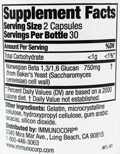 Suppport for Immunity | Immutol with Norwegian Beta-1,3/1,6-Glucan (NBG)