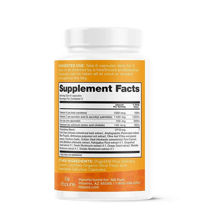 nbpure On-Set Immune Booster Capsules - Immunity Support, 30 Count