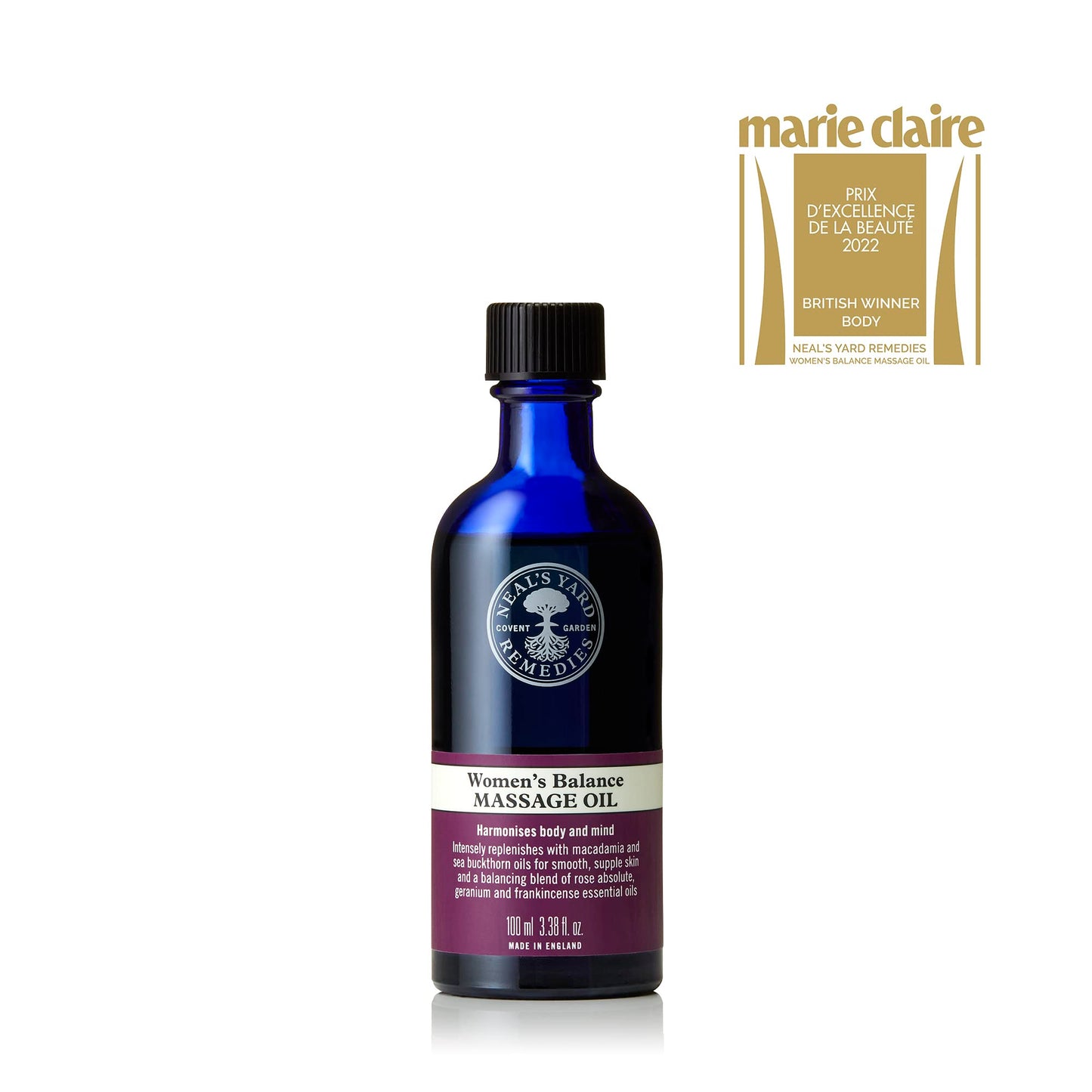 Neal's Yard Remedies Women's Balance Massage Oil – Nourish & Balance