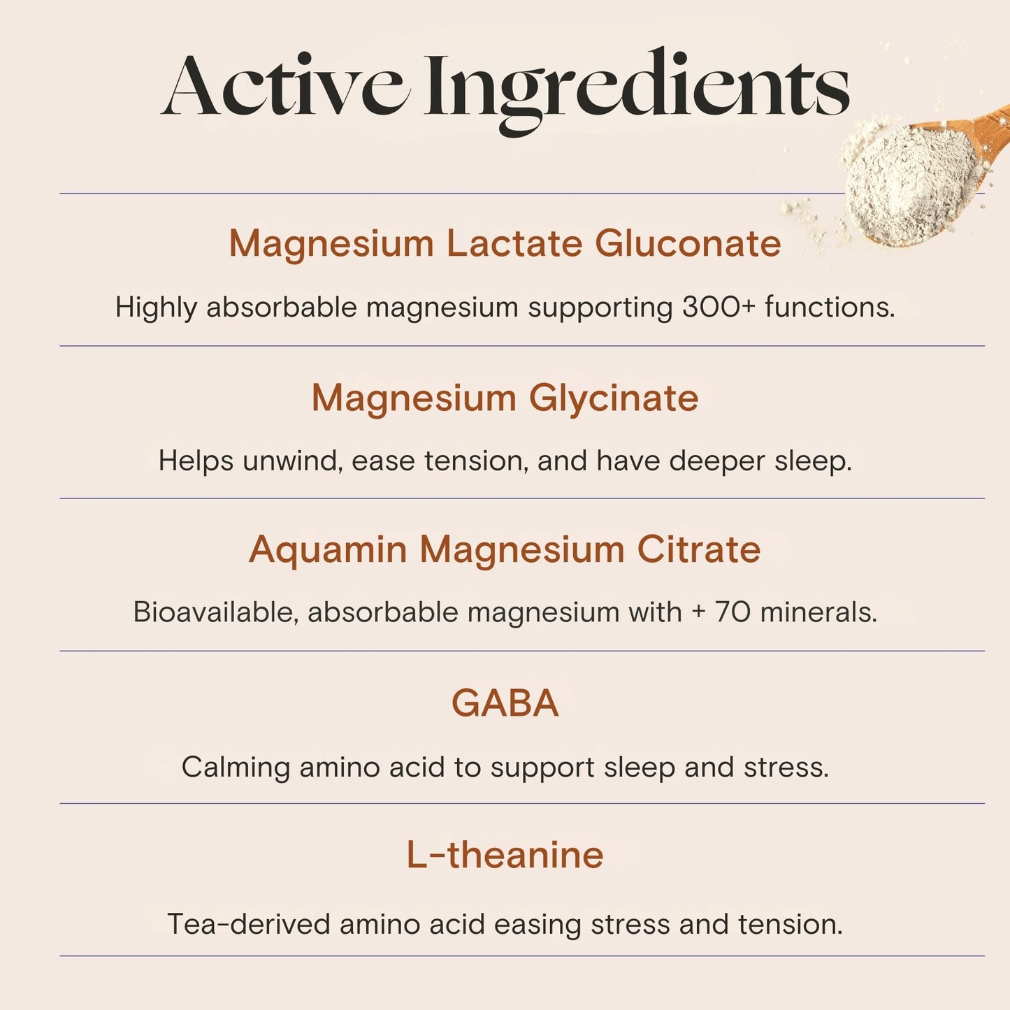 Ned mellö Magnesium Superblend Powder – Sleep & Relaxation, Pomegranate, 30 Servings
