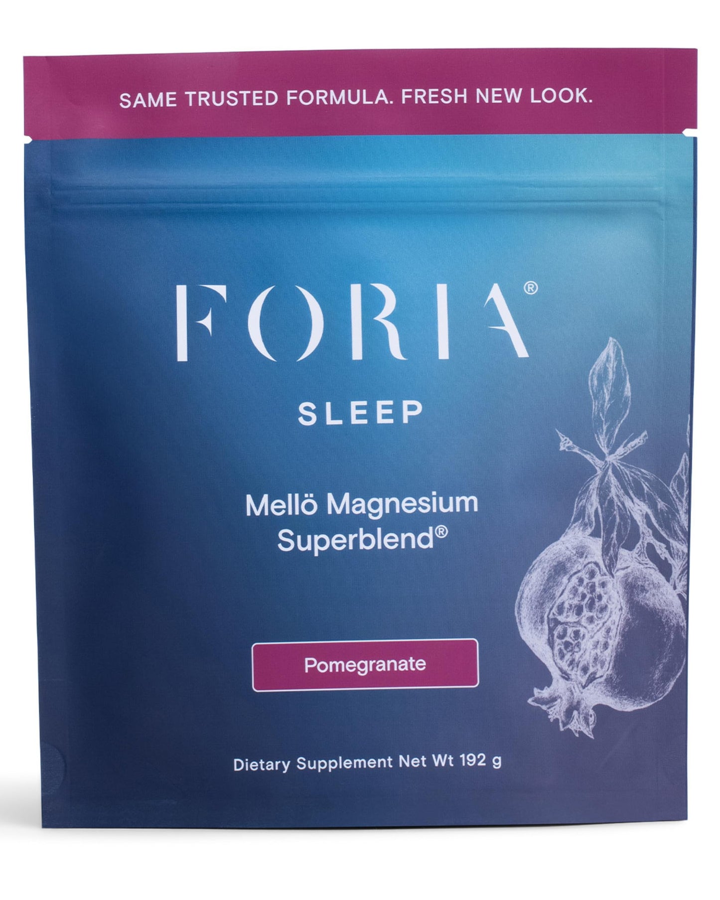 Ned mellö Magnesium Superblend Powder – Sleep & Relaxation, Pomegranate, 30 Servings