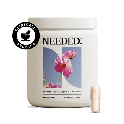Needed Prenatal Multivitamin with Choline – 30-Day Supply, Third-Party Tested