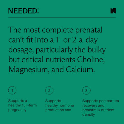 Needed Women's Multivitamin – 23 Vitamins & Minerals for Daily Wellness | Citrus Scent