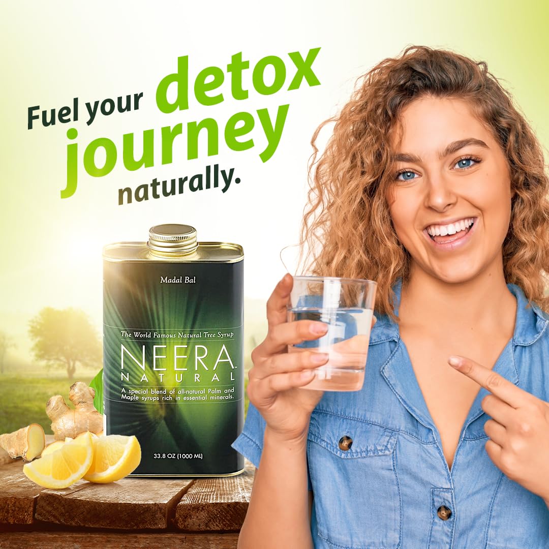 Neera Natural Madal Bal Syrup Master Cleanse – Lemonade Detox Diet, 33.8 fl oz