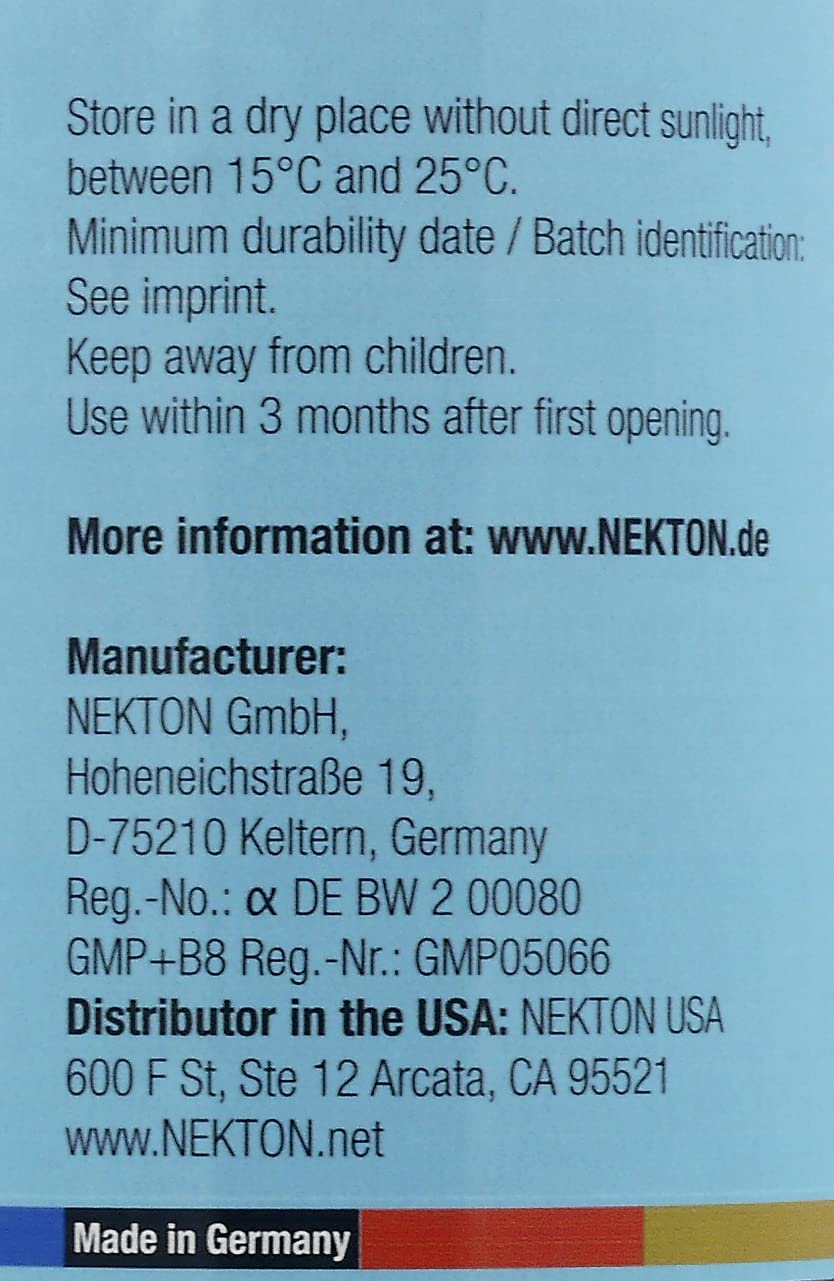Nekton Calcium Plus – Calcium with Magnesium & Vitamins, White, 330g/11.64 oz