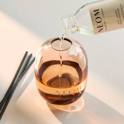 NEOM Real Luxury Reed Diffuser 100ml – Lavender, Jasmine & Sandalwood (Refillable)