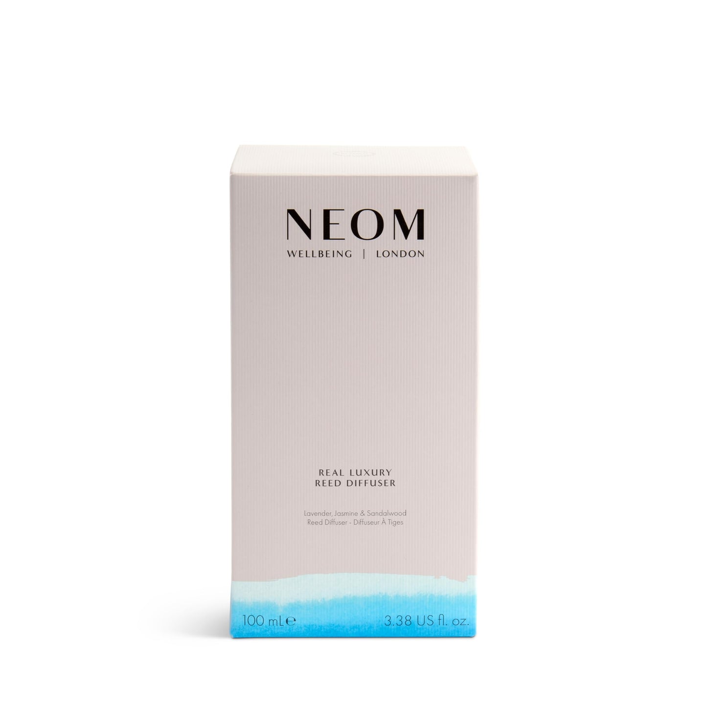NEOM Real Luxury Reed Diffuser 100ml – Lavender, Jasmine & Sandalwood (Refillable)