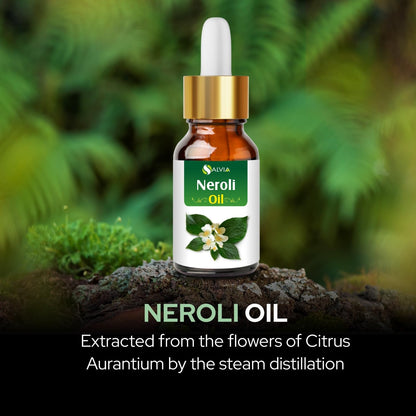 Neroli Oil 15 ML with Dropper – Pure Essential Oil by Salvia