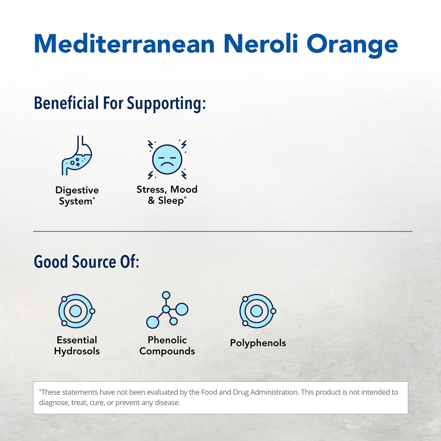 NORTH AMERICAN HERB & SPICE Essence of Neroli Orange - 12 fl. oz. | Supports Nervous System & Relaxation | Non-GMO | 12 Servings