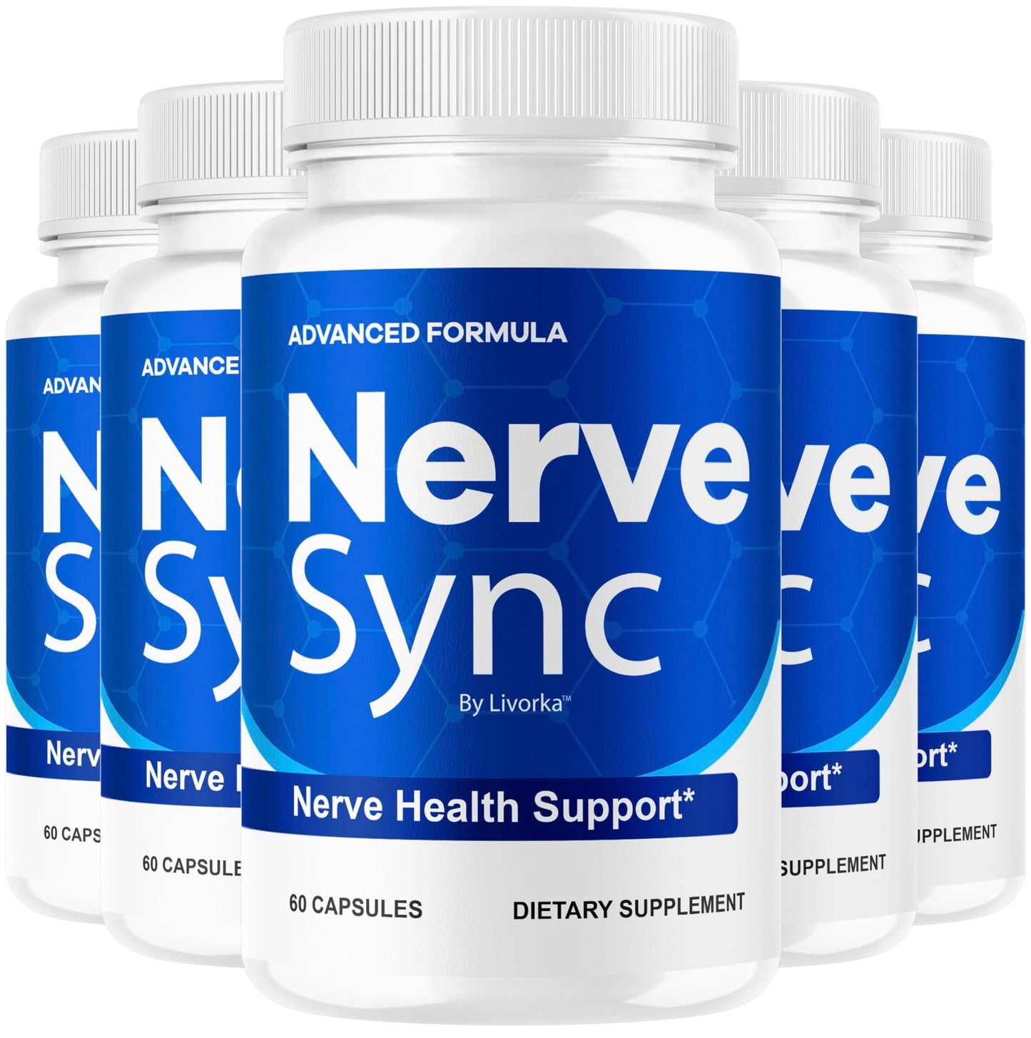 LIVORKA Nerve Sync Capsules (5 Pack) – Advanced Nerve Health Supplement