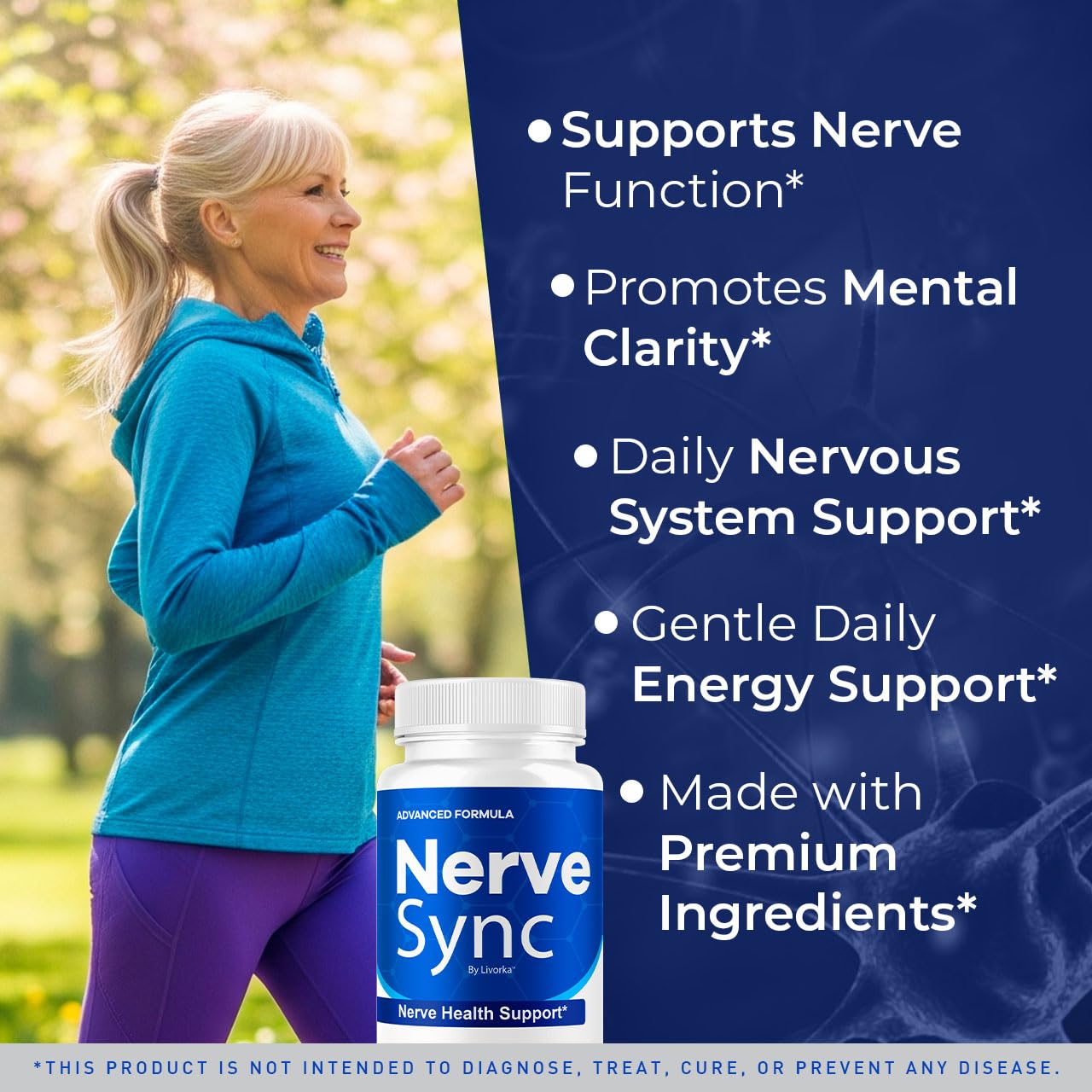 LIVORKA Nerve Sync Capsules (5 Pack) – Advanced Nerve Health Supplement