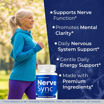 LIVORKA Nerve Sync Capsules (5 Pack) – Advanced Nerve Health Supplement