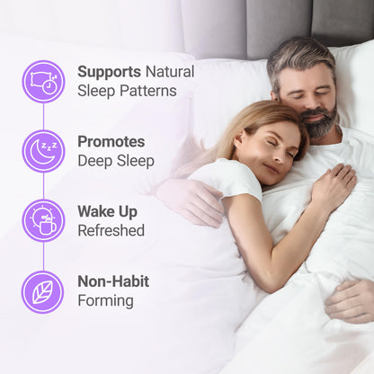 Nested Naturals Luna Sleep Aid – Natural, Non-Habit Forming Sleep Support for Adults | 120 Vegan Capsules