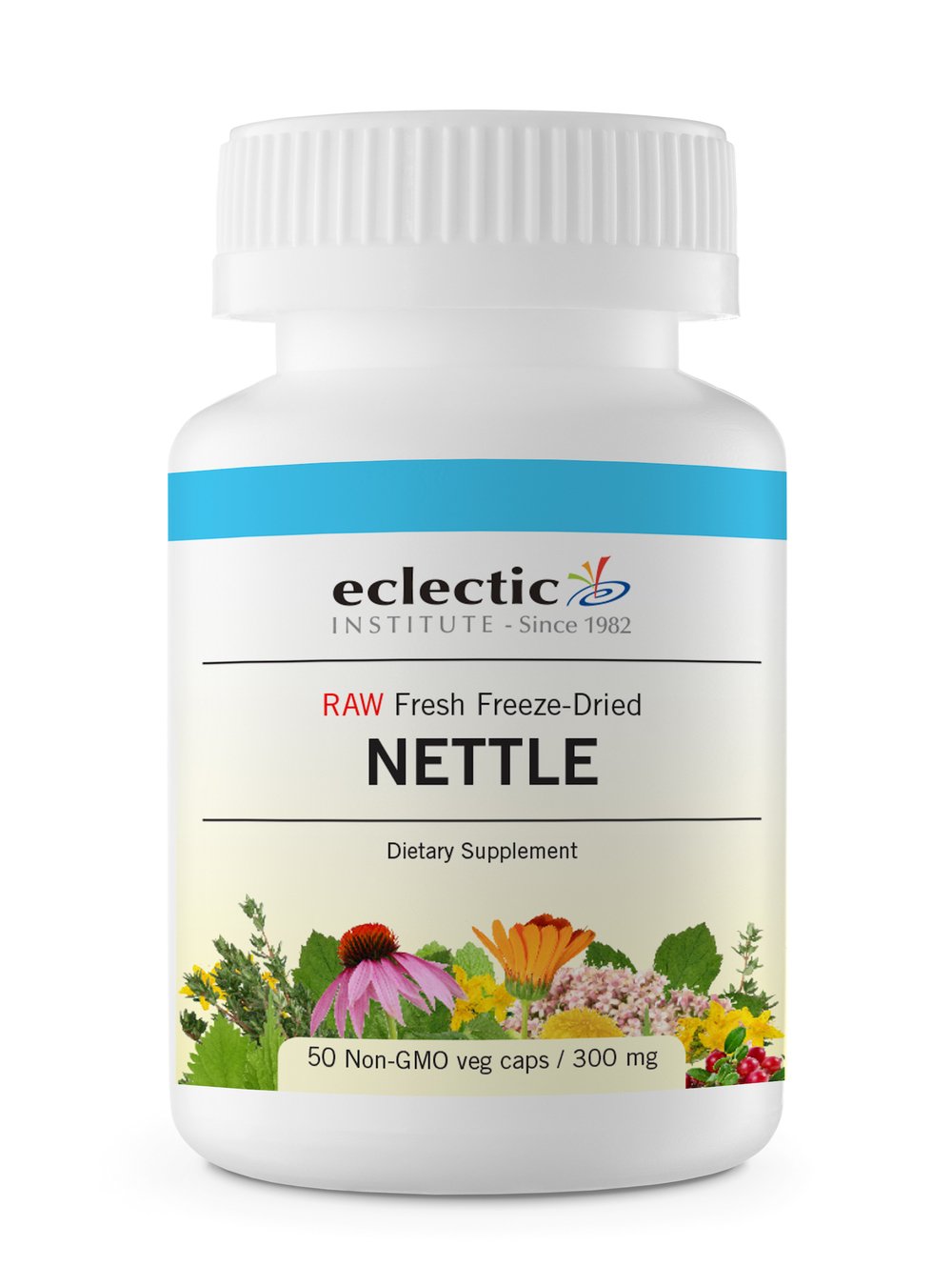 Nettle Leaf Freeze-Dried, Non-GMO | 50 Veg Caps (300 mg) | US Grown, Vegan