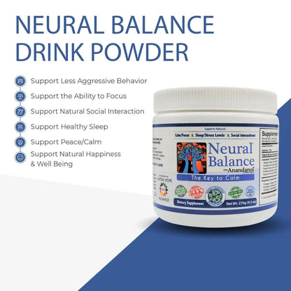 Neural Balance Anandanol with Proprietary Digestive Enzyme Blend — 9.5 oz | 60 Servings