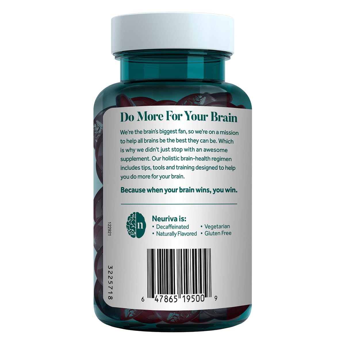 NEURIVA Original Gummies — Focus, Memory & Learning Support (Strawberry)