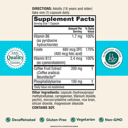 NEURIVA Plus Brain Supplement for Memory & Focus | Clinically Tested Neurofactor & PS