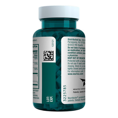 NEURIVA Plus Brain Supplement for Memory & Focus | Clinically Tested Neurofactor & PS